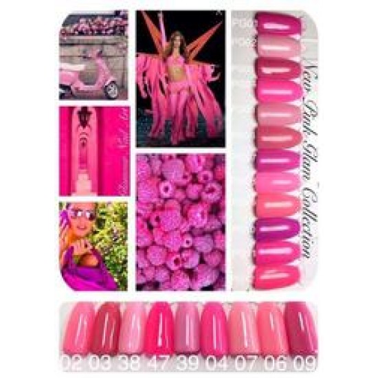 MU Poudre Glamour Nail Art (GNA) Collection Pink Glam